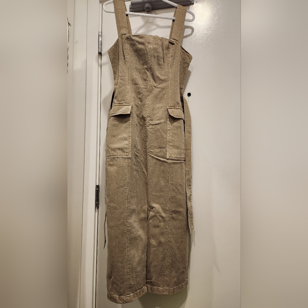 Dynamite Safari Denim Dress NWT - Picture 4 of 6